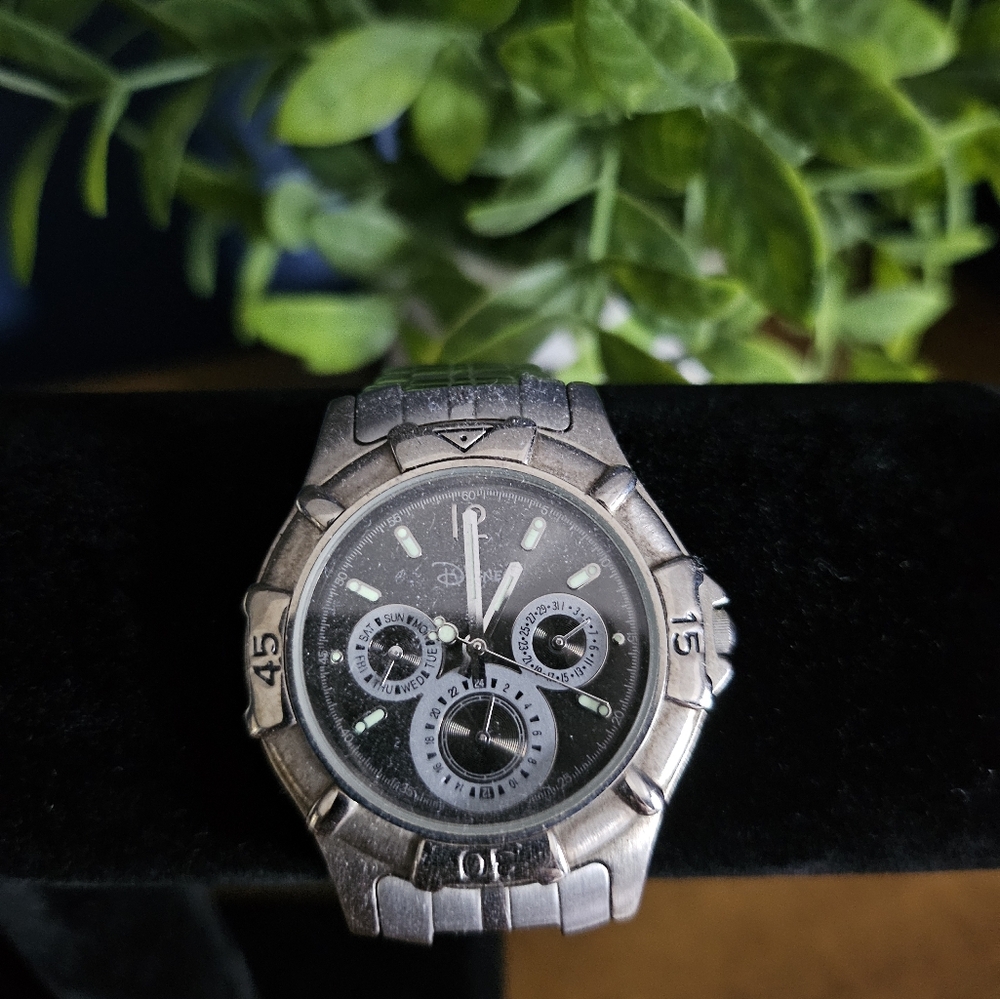 Vintage Disney Timeworks Stainless Steel Watch